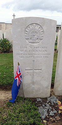 Grave of William Cockman