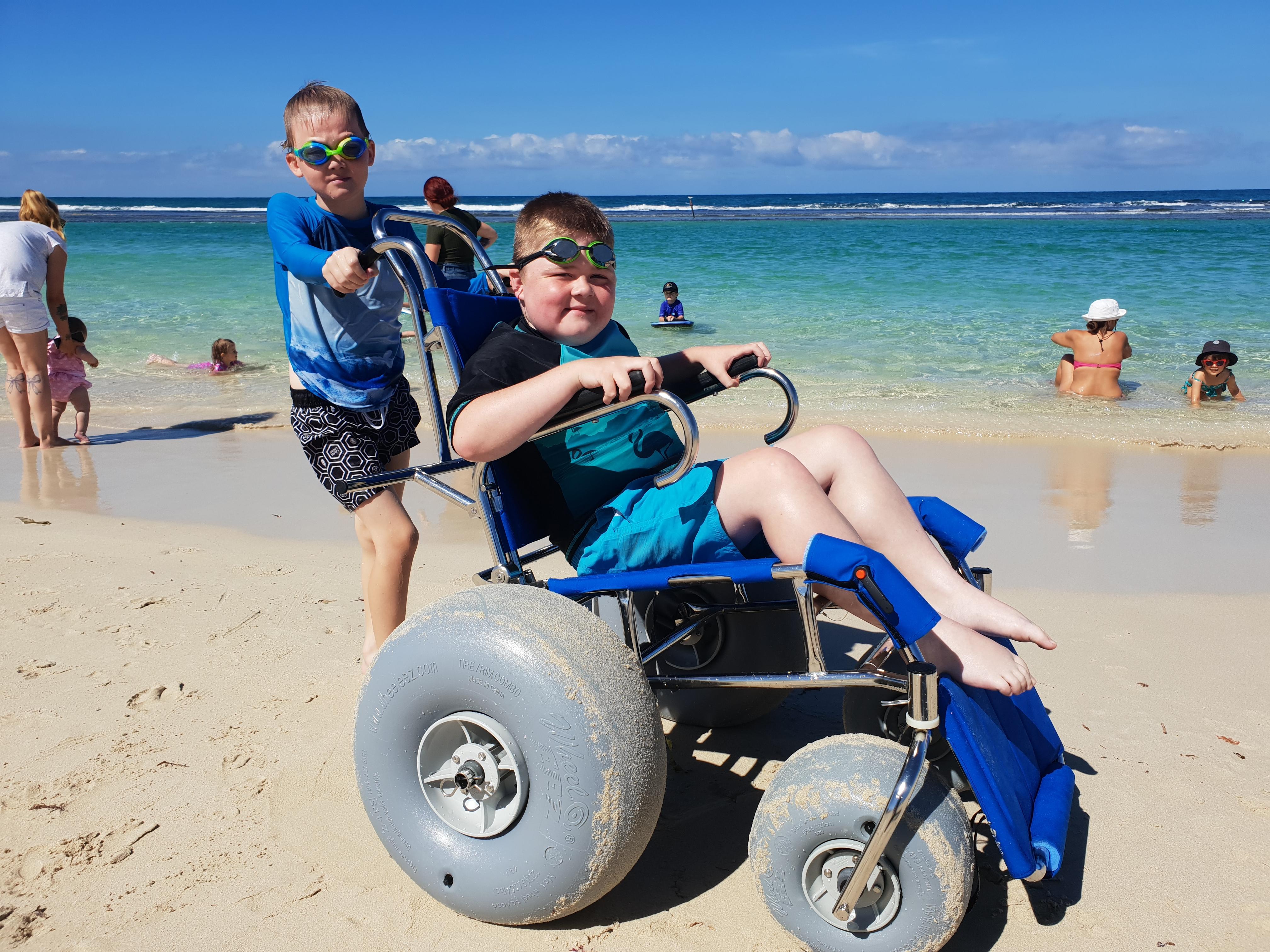 Yanchep beach wheelchair