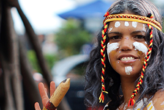 Aboriginal girl