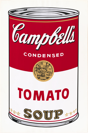Andy Warhol cans image 