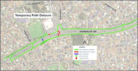 Cheriton Drive access map 3