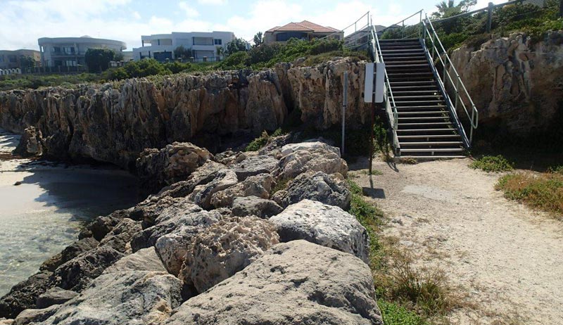 Clarecastle retreat boardwalk and stairs