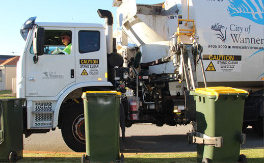 City of Wanneroo waste truck