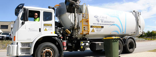 City of Wanneroo waste truck