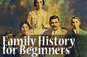 Family history for beginners