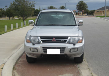 Car parked facing the wrong direction