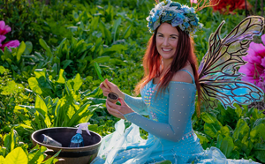 Faerie Cara in garden