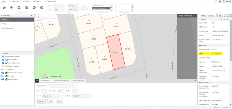 GIS Screen 3