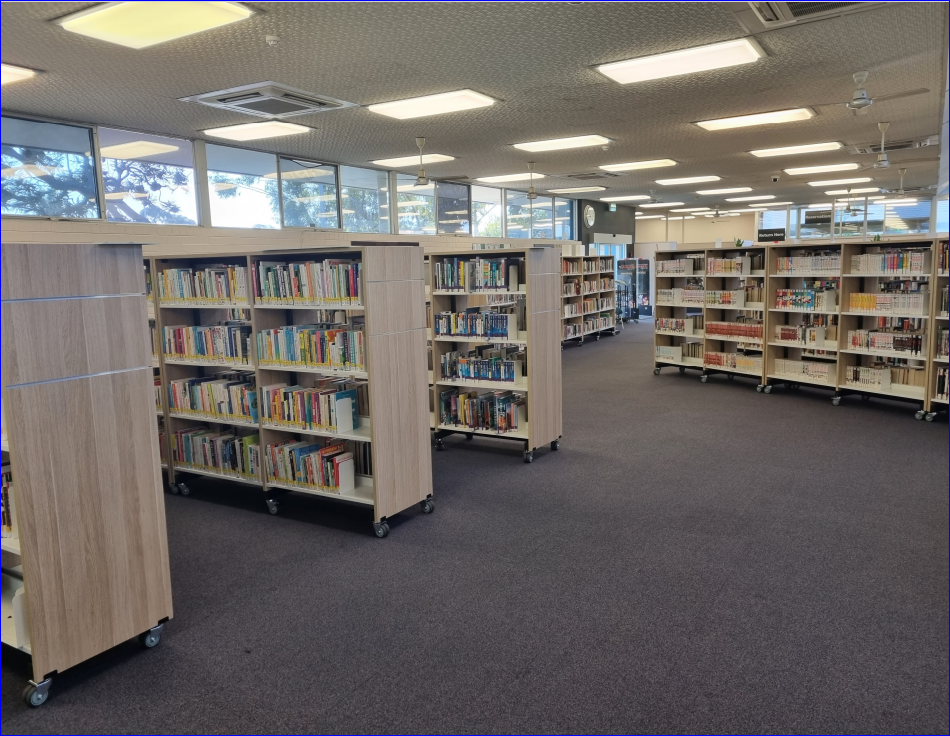 Girrawheen Library shelving