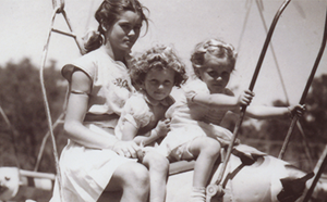 Children on a ride