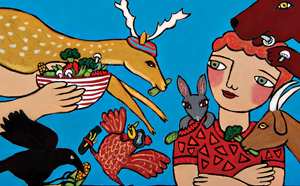 Image from the cover of the I'd Rather Eat Chocolate book