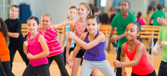 Children dancing