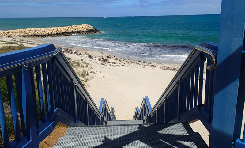 Mary Street access stairs