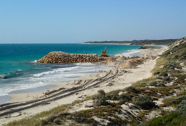 Works on Quinns beach