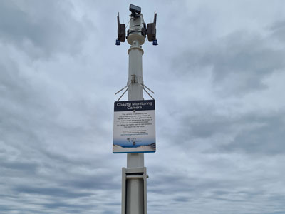 Coastal monitoring camera