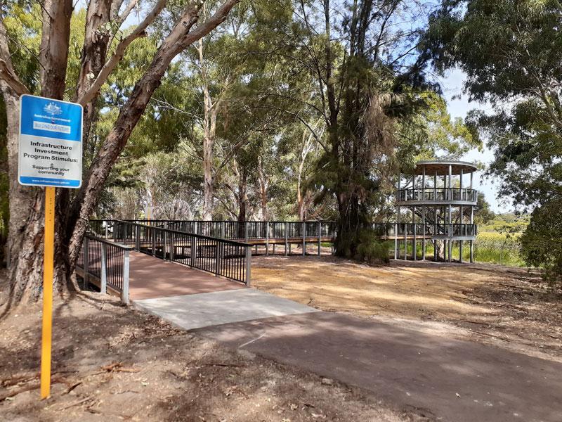 Studmaster Park bridge