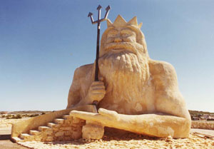 King Neptune Statue