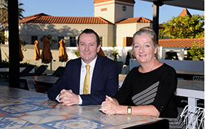 Tracey Roberts and Mark McGowan discuss State Government funding for the Northern Corridor