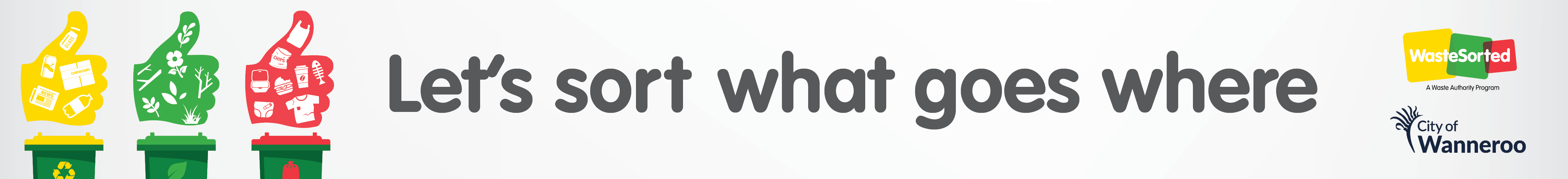 Waste banner