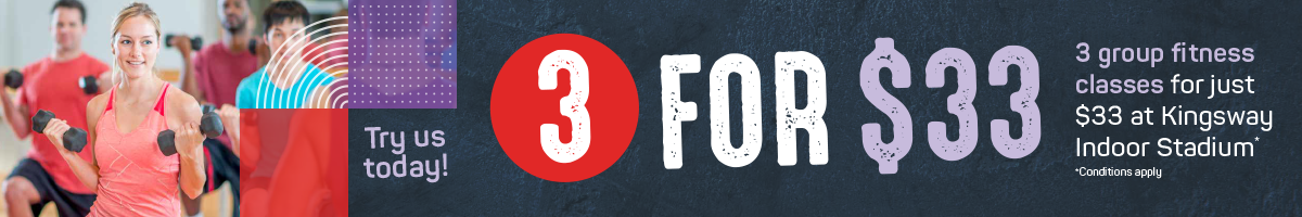 Kingsway 3 for 33 banner