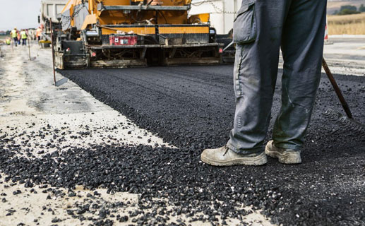 Image of roads being repaired