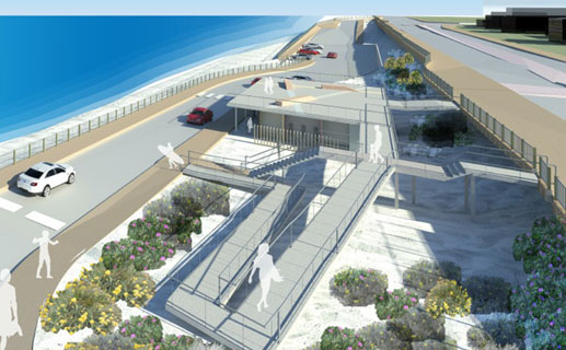 Concept image of Fred Stubbs car park