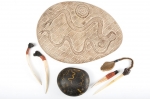 Aboriginal Artifacts, Kevin Cameron. Acquired 1990. Stone, wood, bone. 