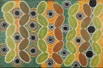 Baleni (The Snake), Marjorie Cox. Acquired 1993, Acrylic on Canvas.