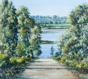 Lake Joondalup, M. Kennedy. Acquired 1978, Oil