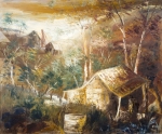 Bush Scene, C. Musca. Acquired 1981, Oil