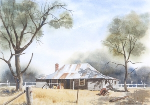 Rural, N. McGow. Acquired 1981, Watercolour