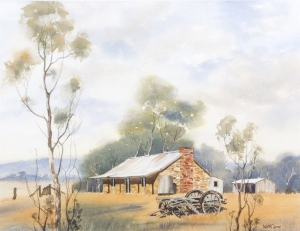 Stonehouse, Norman McGow. Acquired 1984, Watercolour