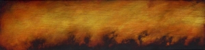 Long Fire, Merrick Belyea. Acquired 2001, Oil on Board
