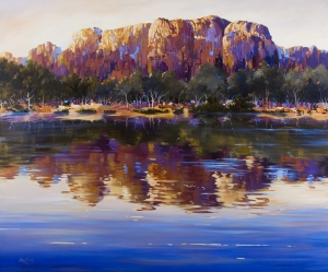 Windjana Gorge, Janey Emery. Acquired 2003, Acrylic on Canvas
