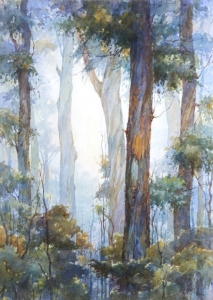 The Spirit of Porongurup, Ferruccio Berghich. Acquired 2005, Watercolour