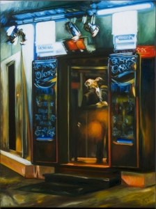 Night Blues, Mecah White. Acquired 2007, Oil on Canvas