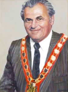 Nick Trandos, Linda Van Der Merwe. Acquired 2005, Oil on Canvas