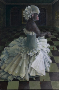 Come Waltz With Me, Jacqueline Penton Skipp. Acquired 2011, Acrylic on Canvas