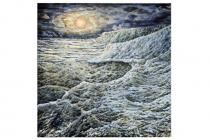 Moon and Tide (2018), Michael Doherty. Acquired 2018. Acrylic on canvas