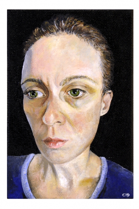 Thou-5, Chantelle Beckett. Acquired 2019. Acrylic on canvas.