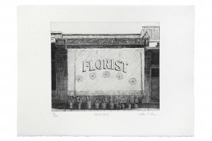 Florist, William Breen. Acquired 2020. Etching.