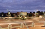 City of Wanneroo Civic Centre, Wanneroo, front of building night 2