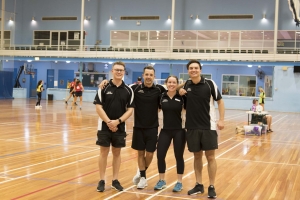 Team members, Kingsway Indoor Stadium, Madeley 2020