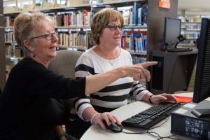 City library staff