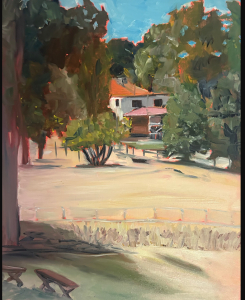 Annette Peterson, 'Your presence reaches me, en plein air'