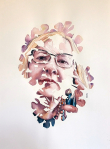 Judy Rogers, 'Self-Portrait with Geraldton Wax'