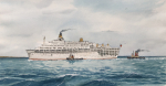 Michael Ainley, 'Oriana approaches Fremantle'