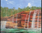 Rian Hronsky, 'Fern Pool Falls'