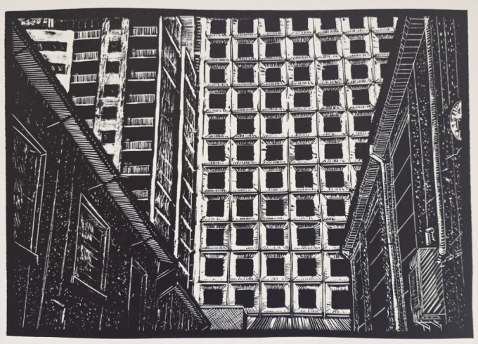 Veta Holmes, 'Urban View'