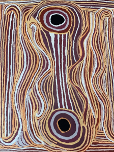 Wangurnu, Sally Tjimpuna Butler. Acquired 2025, Acrylic on canvas.